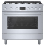 Bosch 800 Séries 36 pouce Biénergie Cuisinière