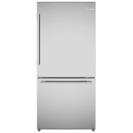 Bosch 100 Series 33 inch 17.2 cu. ft. Bottom Freezer Refrigerator