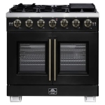 Forno FFSGS6460-36BLK Gas Range