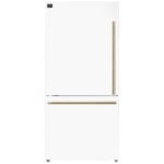 Forno FFFFD1786-31WHT Réfrigérateur à congélateur inférieur à profondeur de comptoir frigo