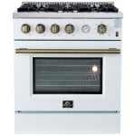Forno FFSGS6277-30WHT Cuisinières à Gaz