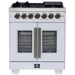 Forno 30 pouce Cuisinière à Biénergie