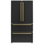 Forno FFRBI1820-36BLK Réfrigérateur à profondeur de comptoir à portes françaises frigo