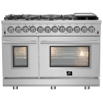 Forno Dual Fuel 48 inch Dual Fuel Range