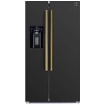 Forno FFRBI1844-36BLK Réfrigérateur côte-à-côte à profondeur de comptoir frigo