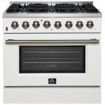 Forno 36 inch Dual Fuel Range