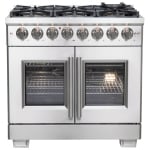 Forno 36 inch Dual Fuel Range