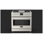 Fulgor Milano Dual Fuel 36 inch Dual Fuel Range