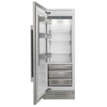 Fulgor Milano 30 pouce 17.44 pi. cu. Column Refrigerator