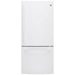 GE GDE21DGKWW Réfrigérateur à congélateur inférieur frigo