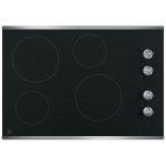 GE 30 pouce Électrique Surface de cuisson