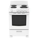 GE Électrique 24 pouce Cuisinière Électrique