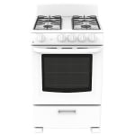 GE JCGAS300DMWW Cuisinière