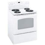 GE JCBS280DMWW Cuisinière