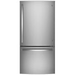 GE 33 inch Bottom Freezer Refrigerator