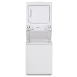 GE GUD27EEMNWW Washer & Dryer Set