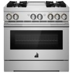 Jenn-Air Rise Dual Fuel 36 inch Dual Fuel Range