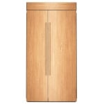 KitchenAid 42 inch Custom Panel Ready 25.5 cu. ft. Side by Side Refrigerator