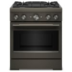 KitchenAid 30 inch Dual Fuel Range
