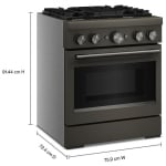 KitchenAid 30 inch Dual Fuel Range