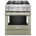 KitchenAid 30 inch Dual Fuel Range