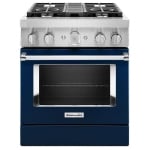 KitchenAid 30 inch Dual Fuel Range