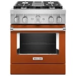 KitchenAid Dual Fuel 30 inch Dual Fuel Range