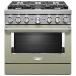 KitchenAid Dual Fuel 36 inch Dual Fuel Range