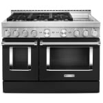 KitchenAid KFGC558JBK Cuisinière