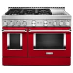 KitchenAid Gaz 48 pouce Cuisinière à Gaz