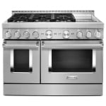 KitchenAid Gaz 48 pouce Cuisinière à Gaz