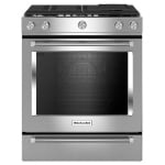 KitchenAid 30 inch Dual Fuel Range