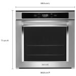 KitchenAid 24 inch Single Wall Oven