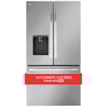 LG 36 pouce 31 pi. cu. Réfrigérateur à portes françaises