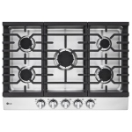 LG 30 inch Gas Cooktop