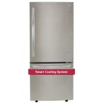 LG 30 inch Bottom Freezer Refrigerator