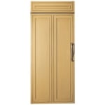 Monogram 21.9 cu. ft. Built In Freezer