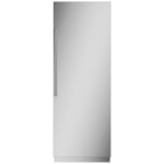 Monogram 30 pouce 17.50 pi. cu. Accepte les panneaux personnalisés Column Refrigerator