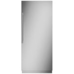 Monogram 36 pouce 21.1 pi. cu. Accepte les panneaux personnalisés Column Refrigerator