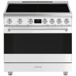 Smeg 36 pouce Cuisinière à induction