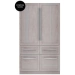 Thermador 48 inch 26.8 cu. ft. Custom Panel Ready French Door Refrigerator