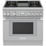 Thermador Dual Fuel 36 inch Dual Fuel Range