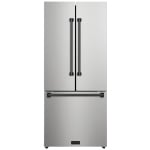 Thor Kitchen Gordon Ramsay 30 inch 17.5 cu. ft. French Door Refrigerator