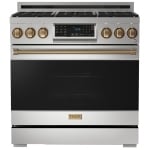Thor Kitchen Gordon Ramsay RSG36LP-BRZ Cuisinière au gaz propane