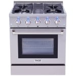 Thor Kitchen 30 inch Dual Fuel Range