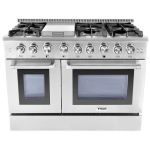 Thor Kitchen Gaz 48 pouce Cuisinière à Gaz