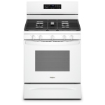 Whirlpool 30 pouce Gaz Cuisinière