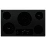 Whirlpool WCE97US6KB Surface de cuisson électrique