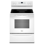 Whirlpool YWFE521S0HW Cuisinière