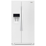 Whirlpool WRS571CIHW Réfrigérateur côte-à-côte frigo